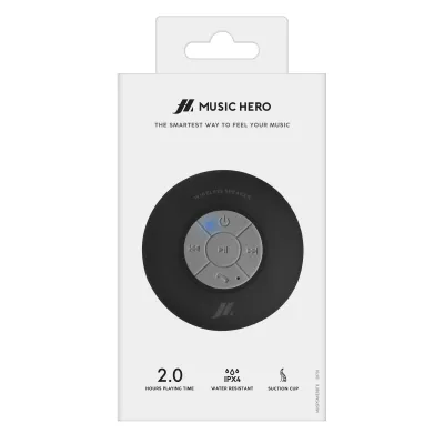 Music Hero - Bezdrôtový reproduktor Octopump, čierna