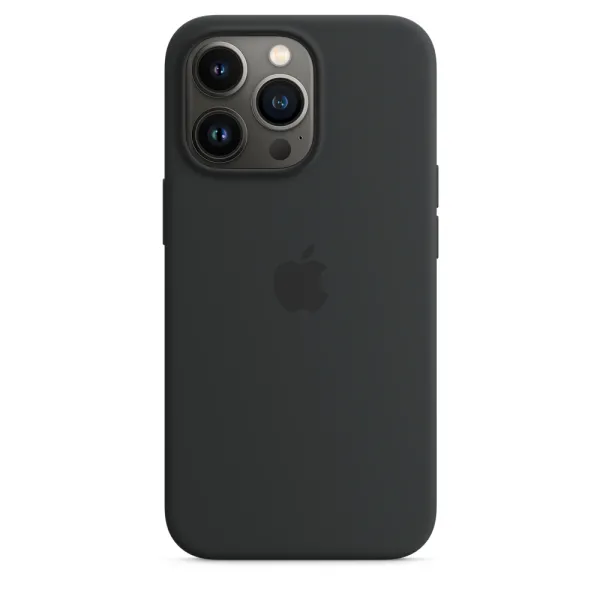 Apple - poškodené balenie, Silikónové puzdro s MagSafe pre iPhone 13 Pro, midnight