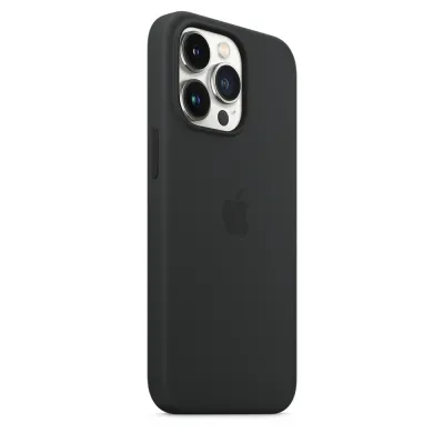 Apple - poškodené balenie, Silikónové puzdro s MagSafe pre iPhone 13 Pro, midnight