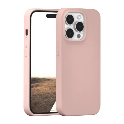 dbramante1928 - Puzdro Monaco s MagSafe pre iPhone 15 Pro, pink sand