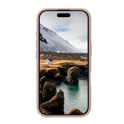 dbramante1928 - Puzdro Monaco 2 s MagSafe pre iPhone 16, pink sand