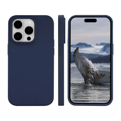 dbramante1928 - Puzdro Monaco s MagSafe pre iPhone 15 Pro Max, pacific blue