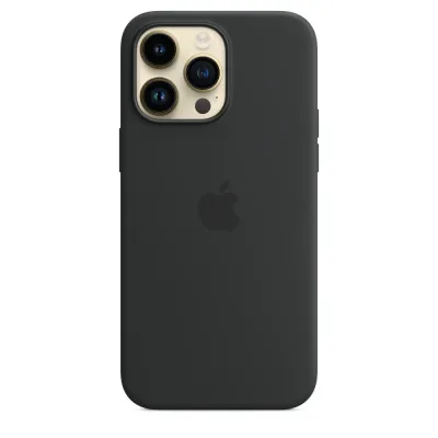 Apple - Puzdro silikónové s MagSafe pre iPhone 14 Pro Max, midnight