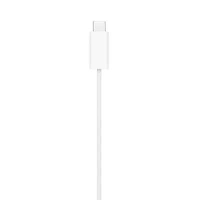 Apple - Kábel USB-C pre Apple Watch, magnetický, rýchlonabíjací, 1 m, biela