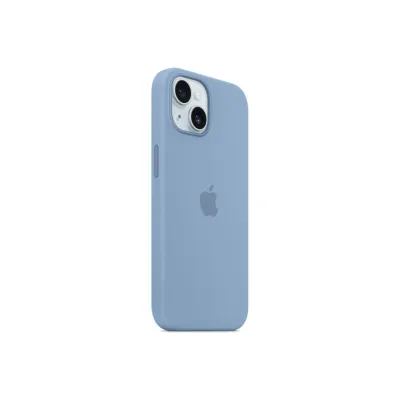 Apple - Puzdro silikónové s MagSafe pre iPhone 15, winter blue