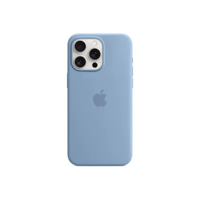 Apple - Puzdro silikónové s MagSafe pre iPhone 15 Pro Max, winter blue