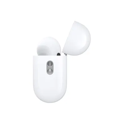 Apple - Bluetooth slúchadlá AirPods Pro, 2 generácia, s nabíjacím puzdrom MagSafe, USB-C, biela