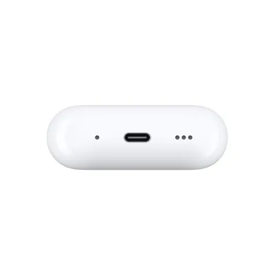 Apple - Bluetooth slúchadlá AirPods Pro, 2 generácia, s nabíjacím puzdrom MagSafe, USB-C, biela