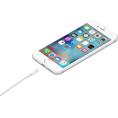 Apple - Kábel USB-A/Lightning, 1 m, biela