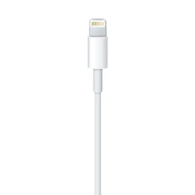 Apple - Kábel USB-A/Lightning, 1 m, biela