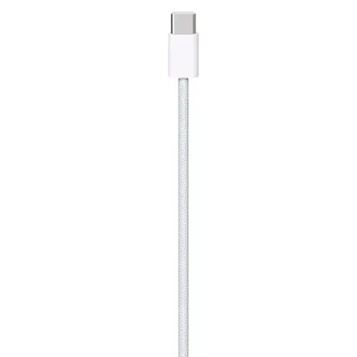 Apple - Kábel USB-C/USB-C, 60 W, opletený, 1 m, biela