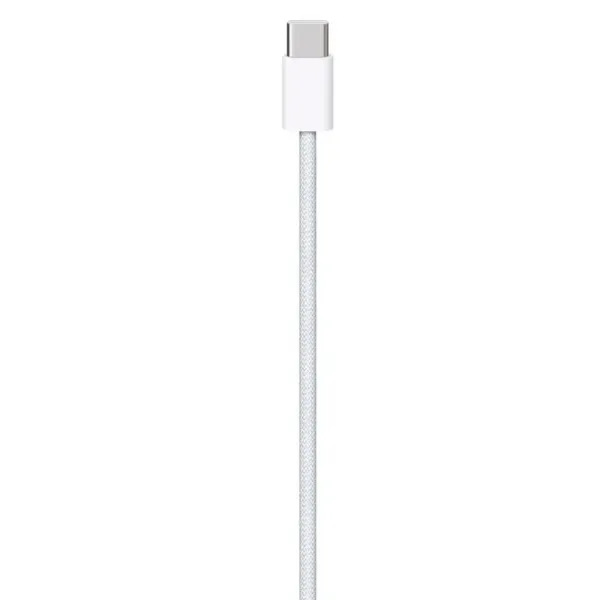 Apple - Kábel USB-C/USB-C, 60 W, opletený, 1 m, biela
