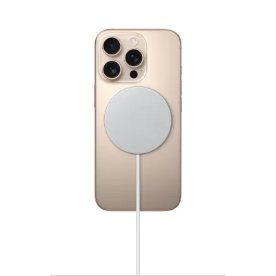 Apple - Magnetická bezdrôtová nabíjačka MagSafe, biela