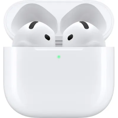 Apple - Bluetooth slúchadlá AirPods 4, ANC, biela