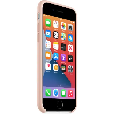 Apple - Puzdro silikónové pre iPhone SE 2020/8/7, ružová