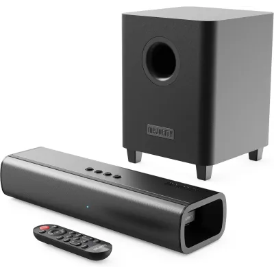 Majority - Bluetooth Soundbar a bezdrôtový Subwoofer Naga 40 Plus, čierna