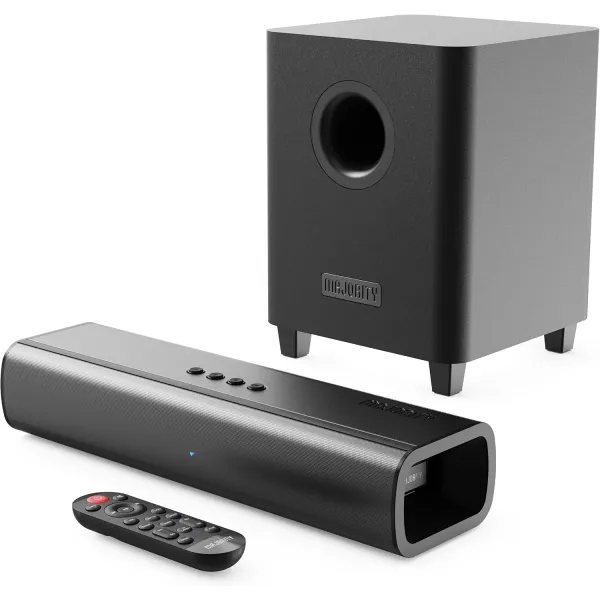 Majority - Bluetooth Soundbar a bezdrôtový Subwoofer Naga 40 Plus, čierna