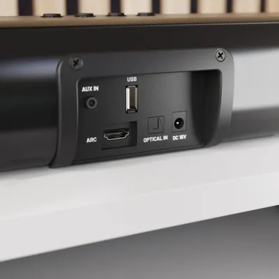 Majority - Bluetooth Soundbar a bezdrôtový Subwoofer Naga 40 Plus, čierna
