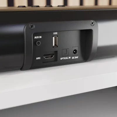 Majority - Bluetooth Soundbar a bezdrôtový Subwoofer Naga 60 Plus, čierna