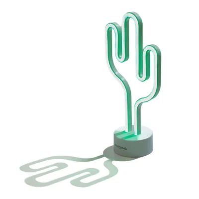 MUITOMAS - Neónová stolná lampa Cactus