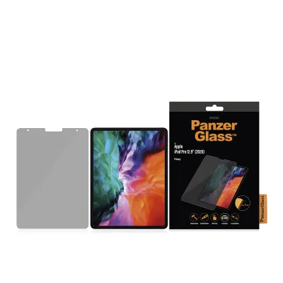 PanzerGlass - Tvrdené sklo Case Friendly Privacy pre iPad Pro 12,9'', číra