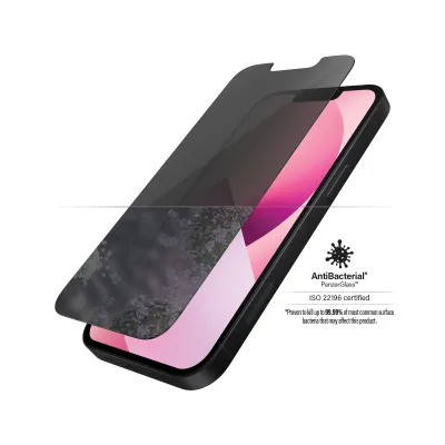PanzerGlass - Tvrdené sklo Standard Fit Privacy AB pre iPhone 13 mini, číra