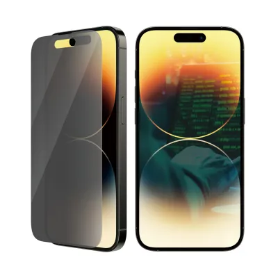 PanzerGlass - Tvrdené sklo Privacy AB pre iPhone 14 Pro, čierna