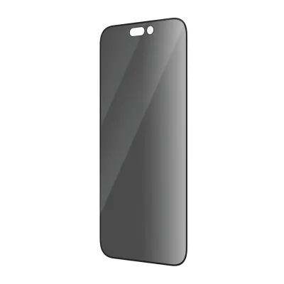 PanzerGlass - Tvrdené sklo UWF Privacy AB s aplikátorom pre iPhone 14 Pro, čierna