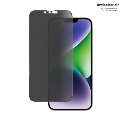 PanzerGlass - Tvrdené sklo UWF Privacy AB s aplikátorom pre iPhone 14 Plus/13 Pro Max, čierna
