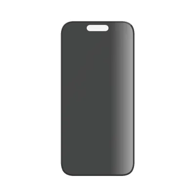 PanzerGlass - Tvrdené sklo UWF Privacy s aplikátorom pre iPhone 15, čierna