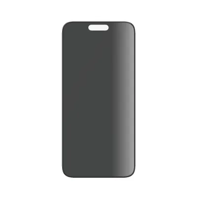 PanzerGlass - Tvrdené sklo UWF Privacy s aplikátorom pre iPhone 15 Plus, čierna