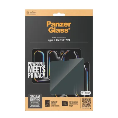 PanzerGlass - Tvrdené sklo UWF Privacy pre iPad Pro 11'', číra