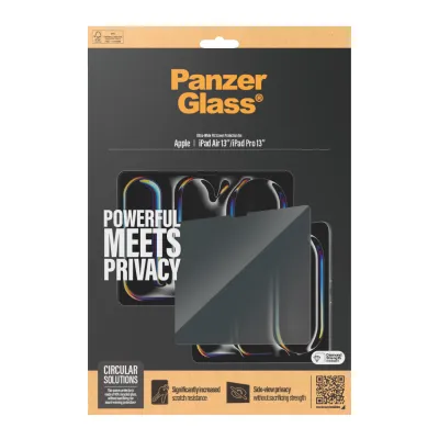 PanzerGlass - Tvrdené sklo UWF Privacy pre iPad Pro 13"/Air 13'', číra
