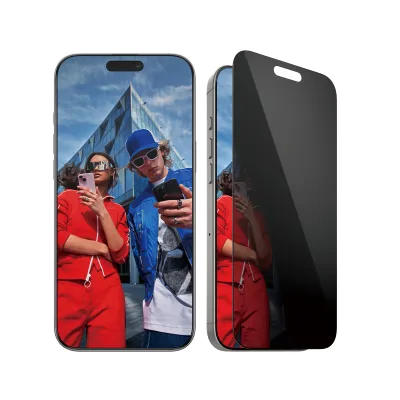 PanzerGlass - Tvrdené sklo UWF Privacy s aplikátorom pre iPhone 16 Pro Max, čierna
