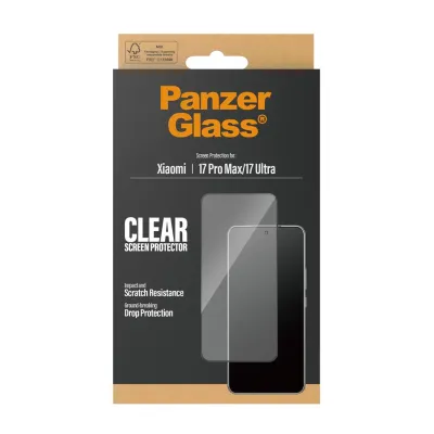 PanzerGlass - Tvrdené sklo UWF pre Xiaomi 17 Ultra, čierna