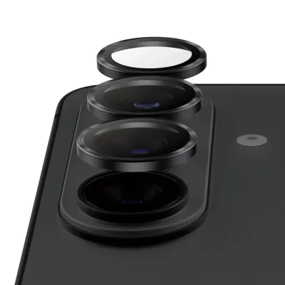 PanzerGlass - Ochranný kryt objektívu Hoops Ceramic II pre Samsung Galaxy S26/S26+, čierna