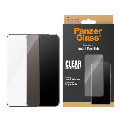 PanzerGlass - Tvrdené sklo UWF pre Honor Magic8 Lite, čierna