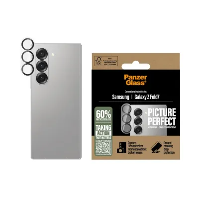 PanzerGlass - Ochranný kryt objektívu PicturePerfect pre Samsung Galaxy Z Fold7, čierna