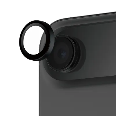 PanzerGlass - Ochranný kryt objektívu Hoops pre iPhone 17 Air, čierna