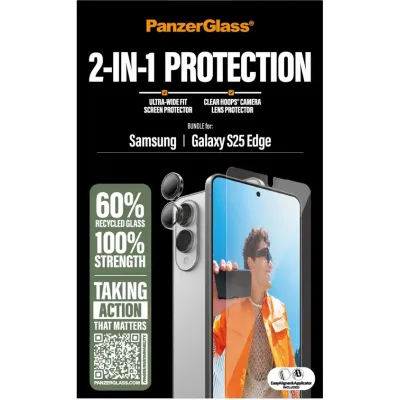 PanzerGlass - Bundle 2v1 pre Samsung Galaxy S25 Edge