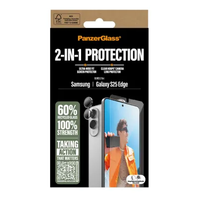 PanzerGlass - Bundle 2v1 pre Samsung Galaxy S25 Edge