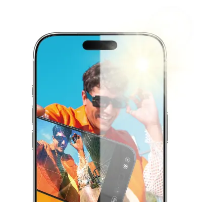 PanzerGlass - Tvrdené sklo Anti-Reflective s aplikátorom pre iPhone 17 Pro Max, čierna