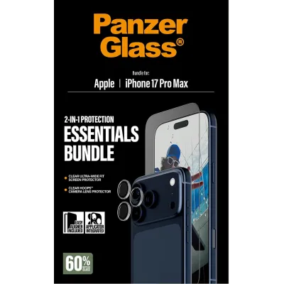 PanzerGlass - Bundle Essentials 2v1 pre iPhone 17 Pro Max
