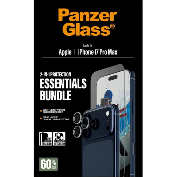 PanzerGlass - Bundle Essentials 2v1 pre iPhone 17 Pro Max