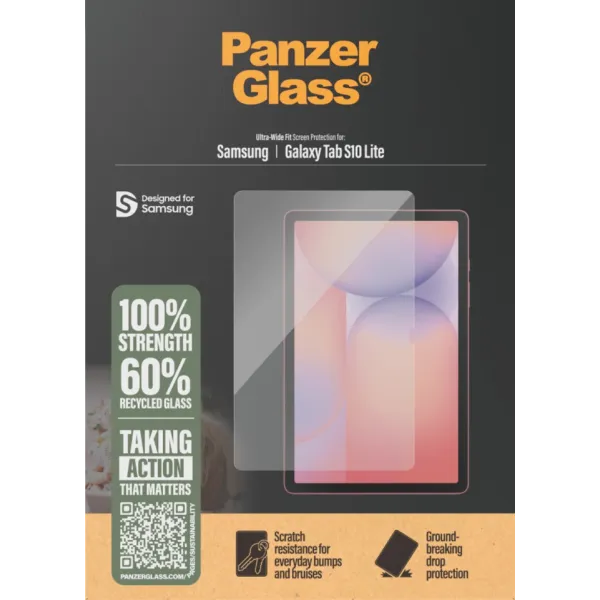 PanzerGlass - Tvrdené sklo UWF pre Samsung Galaxy Tab S10 Lite, číra