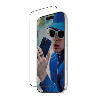 PanzerGlass - Tvrdené sklo UWF s Fastfit pre iPhone 17 Pro, čierna