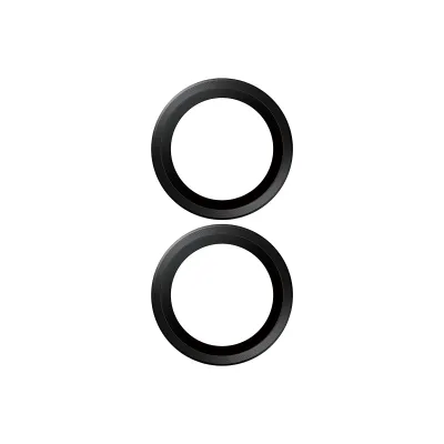 PanzerGlass - Ochranný kryt objektívu Hoops pre iPhone 17/16 Plus/16, čierna
