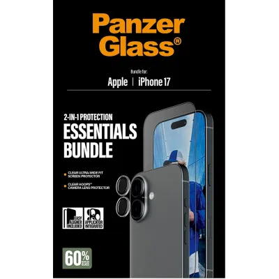 PanzerGlass - Bundle Essentials 2v1 pre iPhone 17