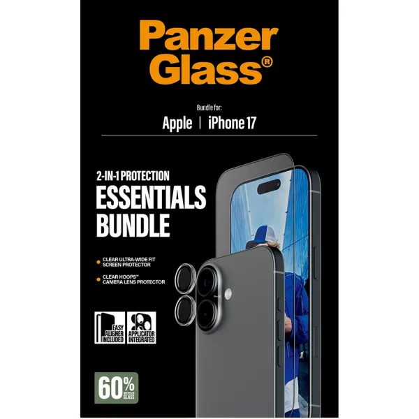 PanzerGlass - Bundle Essentials 2v1 pre iPhone 17