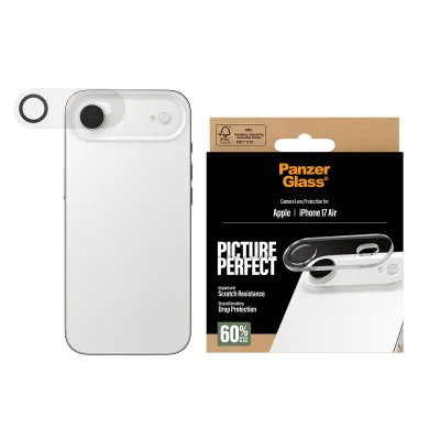 PanzerGlass - Ochranný kryt objektívu PicturePerfect pre iPhone 17 Air, číra